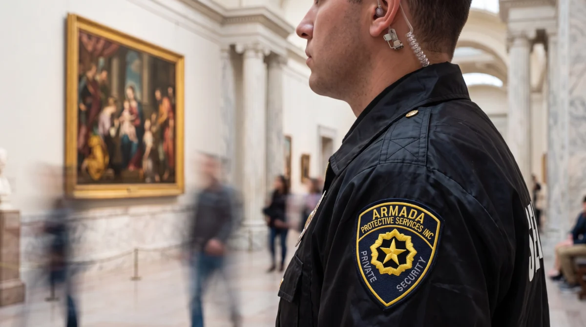Museum security guards — Armada Security in San Francisco