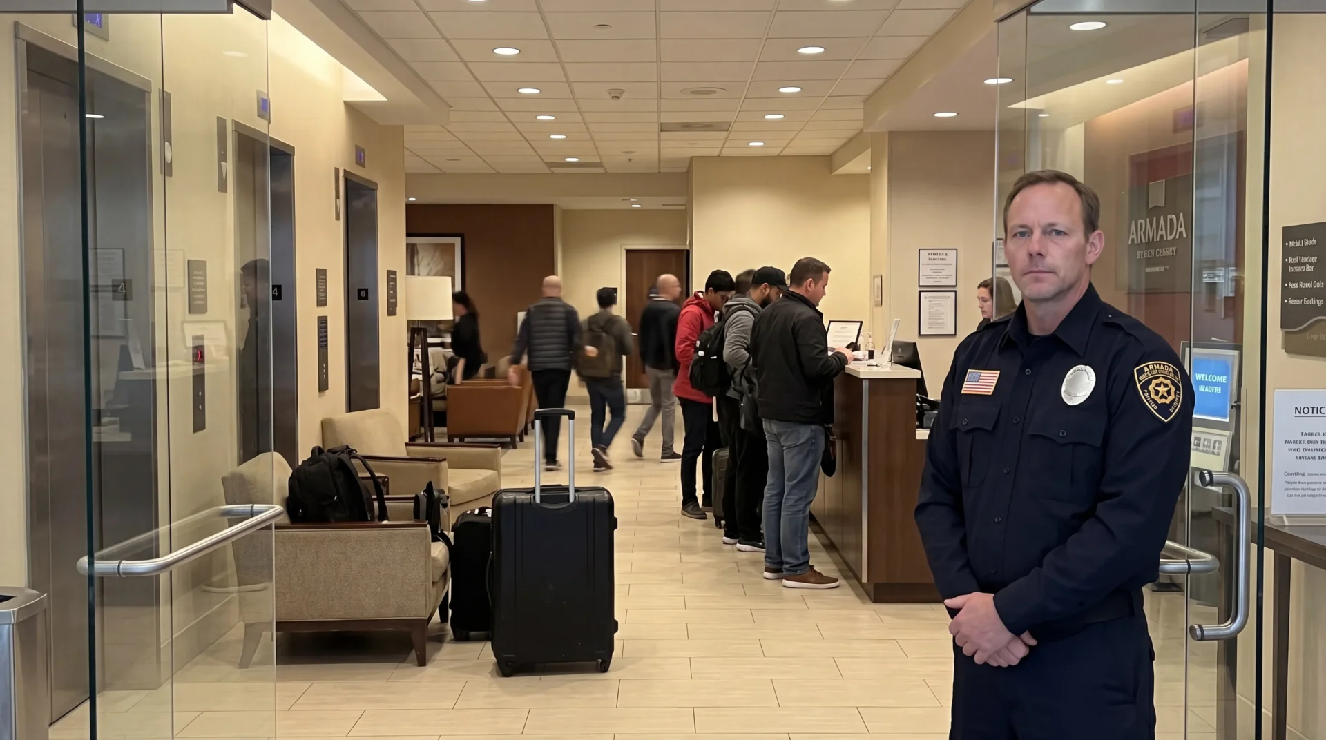 hotel security san francisco — Front-Desk, Lobby, and Loss Prevention