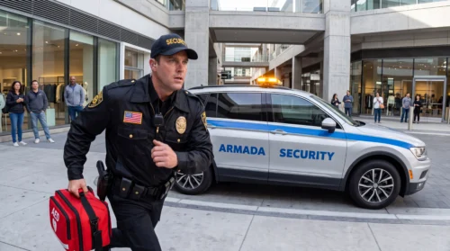 Security guard first responder — Armada Security in San Francisco