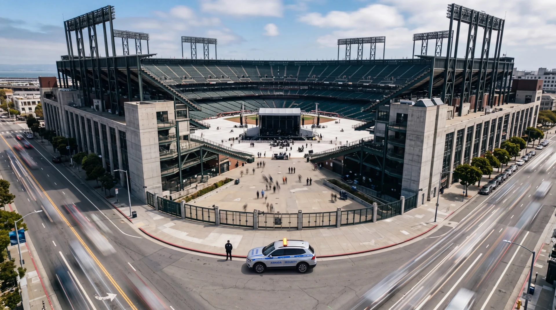 Concert security planning — Armada Security, San Francisco